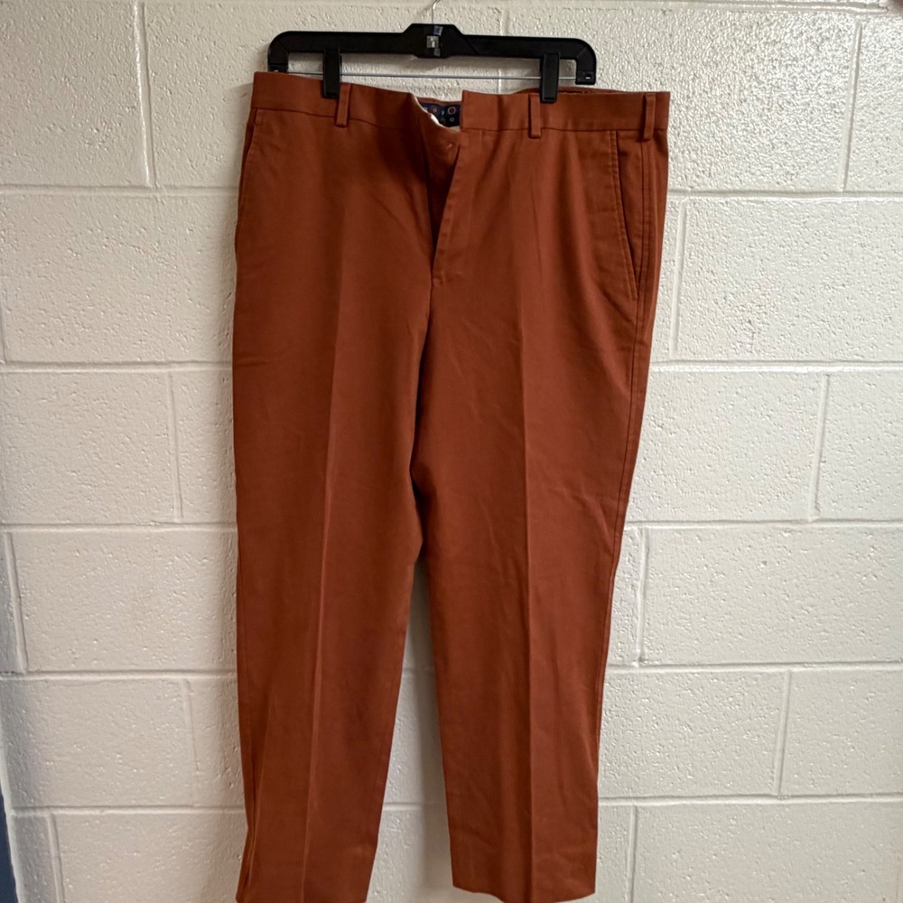 Brooks Brothers Mens 2 Lot Bundle Fitzgerald Duca Visconti Chino Pants 36/29